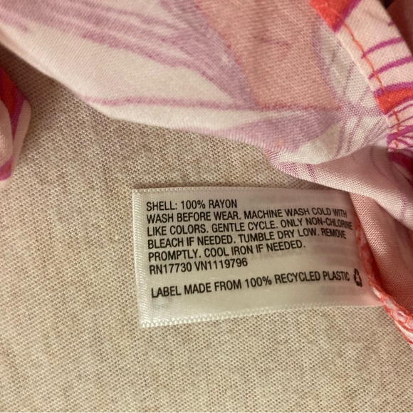 Cat&Jack Girls Tropical Rayon Tank - Picture 4 of 4